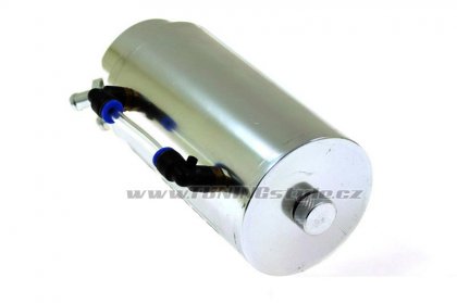 Oil catch tank D1Spec 9mm Silver Replica