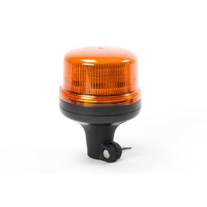 Oranžový maják s úchytem na tyč, 8LED, B16-DP-A