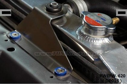 Ozdobné podložky se šrouby univerzální 6mm JDM Black