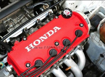 Ozdobné podložky se šrouby ventilového víka Honda Civic D JDM Gold