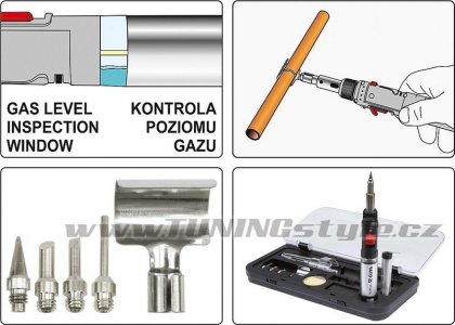 Pájka plynová 3v1, 30-70W,30ML