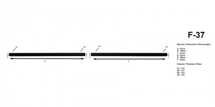 Ochranné lišty dveří - VW Sharan 2010-