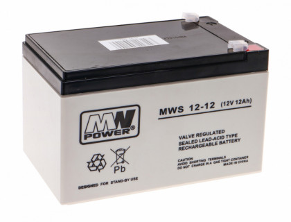 Vehicle parts battery 12V/9AH