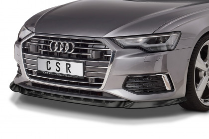 Spoiler pod přední nárazník CSR CUP - Audi A6 C8 (F2) černý lesklý 