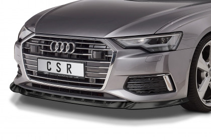 Spoiler pod přední nárazník CSR CUP - Audi A6 C8 (F2) carbon look matný 