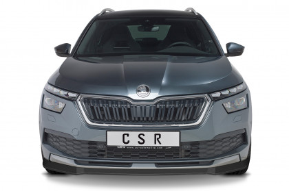 Spoiler pod přední nárazník CSR CUP - Škoda Kamiq 19- carbon look lesklý