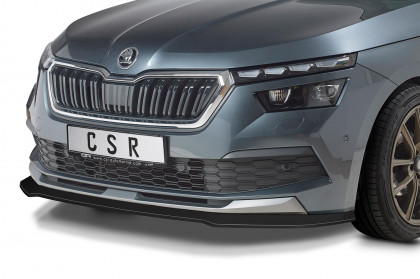 Spoiler pod přední nárazník CSR CUP - Škoda Kamiq 19- carbon look matný 