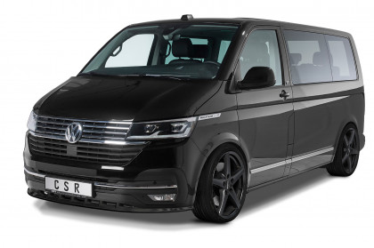 Spoiler pod přední nárazník CSR CUP - VW T6.1 Multivan 2019- černý lesk