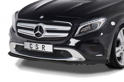 Spoiler pod přední nárazník CSR CUP - Mercedes Benz GLA (X156) černý lesklý