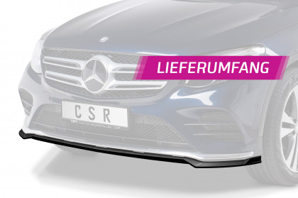 Spoiler pod přední nárazník CSR CUP - Mercedes Benz GLC (X253) AMG-Line carbon lesklý