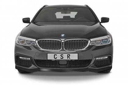 Spoiler pod přední nárazník CSR CUP - BMW 5 G30/G31 17-20 M-Paket černý lesklý