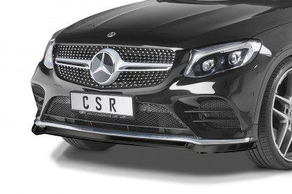 Spoiler pod přední nárazník CSR CUP - Mercedes Benz GLC C253 Coupe carbon lesklý