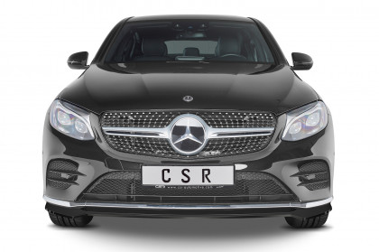 Spoiler pod přední nárazník CSR CUP - Mercedes Benz GLC C253 Coupe černý matný 