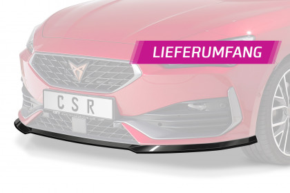 Spoiler pod přední nárazník CSR CUP - Cupra Leon 4 (Typ KL) carbon lesklý