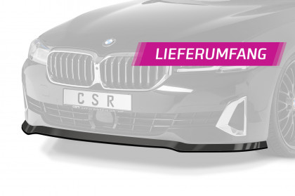 Spoiler pod přední nárazník CSR CUP - BMW 5 (G30/G31) LCI černý matný 