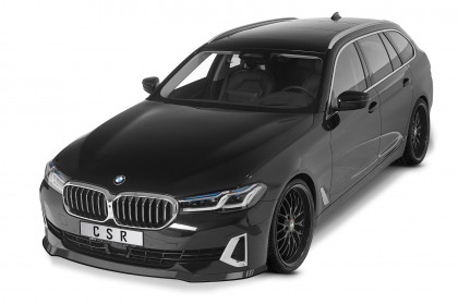 Spoiler pod přední nárazník CSR CUP - BMW 5 (G30/G31) LCI černý matný 