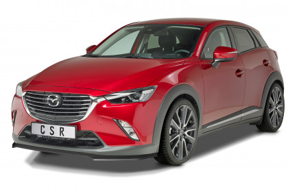 Spoiler pod přední nárazník CSR CUP - Mazda CX3 černý lesklý