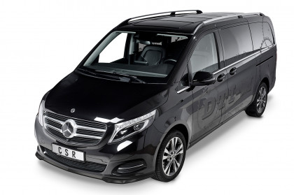 Spoiler pod přední nárazník CSR CUP - Mercedes Benz V-Klasse 447 černý lesklý