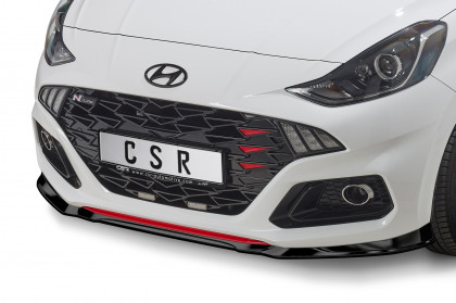Spoiler pod přední nárazník CSR CUP - Hyundai i10 20- N-Line carbon lesklý