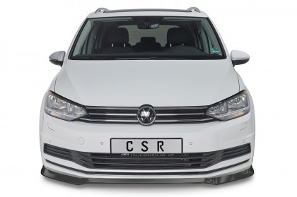 Spoiler pod přední nárazník CSR CUP - VW Touran II (5T) carbon lesklý