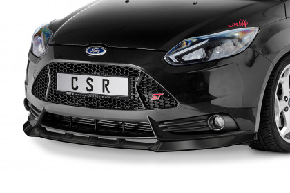 Spoiler pod přední nárazník CSR CUP - Ford Focus MK3 ST černý lesklý