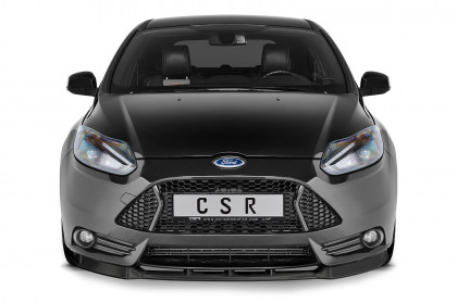 Spoiler pod přední nárazník CSR CUP - Ford Focus MK3 ST černý lesklý