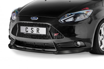 Spoiler pod přední nárazník CSR CUP - Ford Focus MK3 ST carbon lesklý