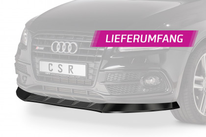 Spoiler pod přední nárazník CSR CUP - Audi SQ5 (8R) carbon lesklý