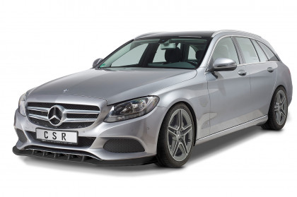 Spoiler pod přední nárazník CSR CUP - Mercedes Benz C-Klasse W205 černý lesklý