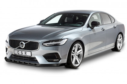 Spoiler pod přední nárazník CSR CUP - Volvo S90 16-20 černý lesklý