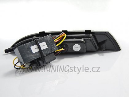 Blinkry přední s LED bar pozičním světlem chrom VW Scirocco 3 08-