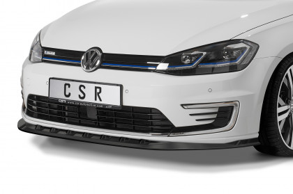 Spoiler pod přední nárazník CSR CUP - VW e-Golf VII carbon look lesklý