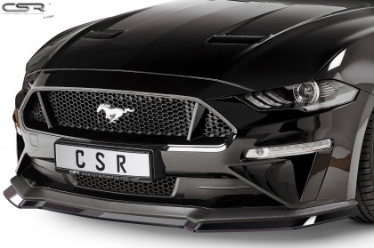 Spoiler pod přední nárazník CSR CUP - Ford Mustang VI 17- carbon lesklý