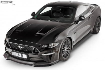 Spoiler pod přední nárazník CSR CUP - Ford Mustang VI 17- carbon lesklý