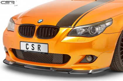 Spoiler pod přední nárazník CSR CUP - BMW 5 E60/E61 M-Paket carbon matný 