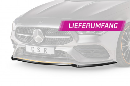 Spoiler pod přední nárazník CSR CUP - Mercedes Benz CLA C118/X118 AMG-Line ABS