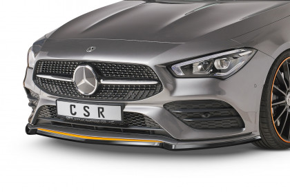 Spoiler pod přední nárazník CSR CUP - Mercedes Benz CLA C118/X118 AMG-Line carbon lesklý