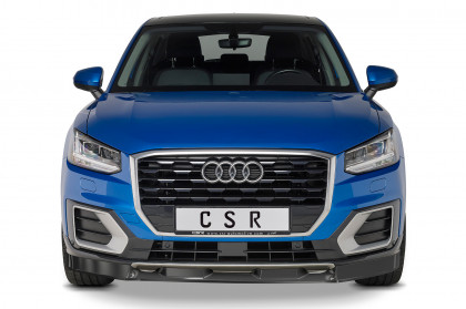 Spoiler pod přední nárazník CSR CUP - Audi Q2 S-Line carbon lesklý