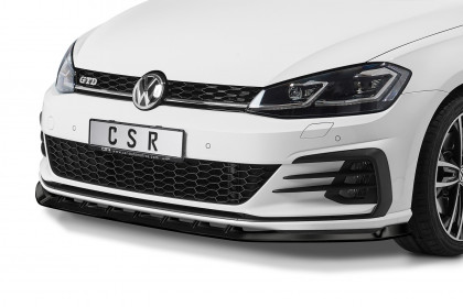 Spoiler pod přední nárazník CSR CUP - VW Golf 7 GTI / GTD 17- carbon matný