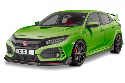 Spoiler pod přední nárazník CSR CUP - Honda Civic FK8 Type R 17- ABS