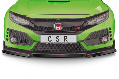 Spoiler pod přední nárazník CSR CUP - Honda Civic FK8 Type R 17- ABS