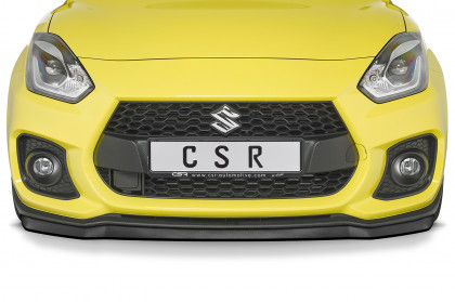Spoiler pod přední nárazník CSR CUP - Suzuki Swift 6 (RZ/AZ) Sport carbon lesklý
