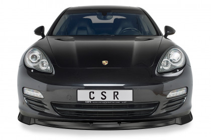 Spoiler pod přední nárazník CSR CUP - Porsche Panamera 970 černý matný