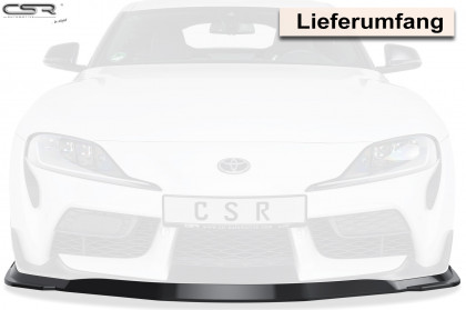 Spoiler pod přední nárazník CSR CUP - Toyota GR Supra (A90) carbon lesklý