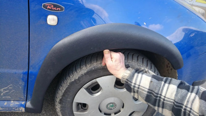 Plastové lemy Škoda Fabia I kombi