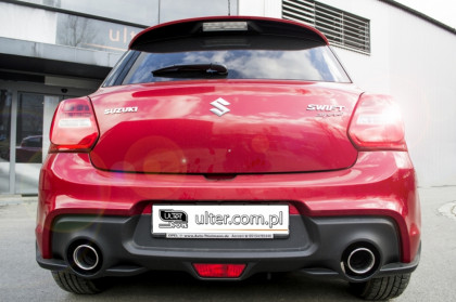 Sportovní výfuk nerez ULTER SPORT Suzuki Swift SPORT IV 17-20 single 95×65mm