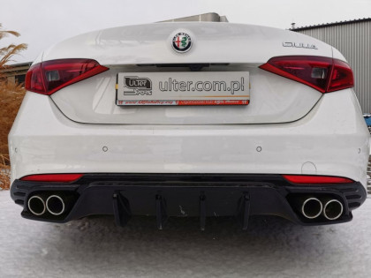 Sportovní nerezový výfuk ULTER SPORT Alfa Romeo Giulia 16- duplex 2x80mm