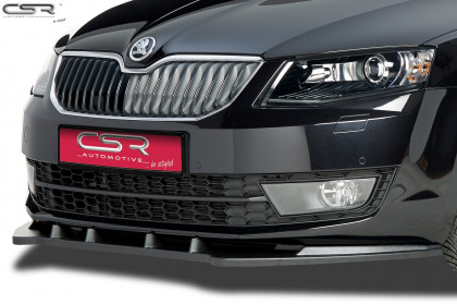 Spoiler pod přední nárazník CSR CUP - Škoda Octavia 3 Typ 5E carbon lesklý