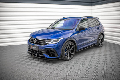 Prahové lišty Volkswagen Tiguan R Mk2 černý lesk