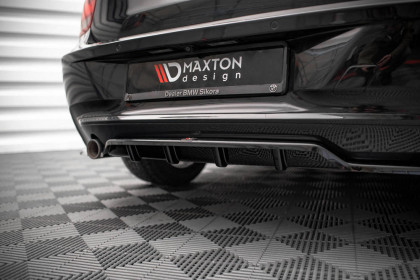 Spoiler zadního nárazníku BMW 1 F20 s křidélky, carbon look